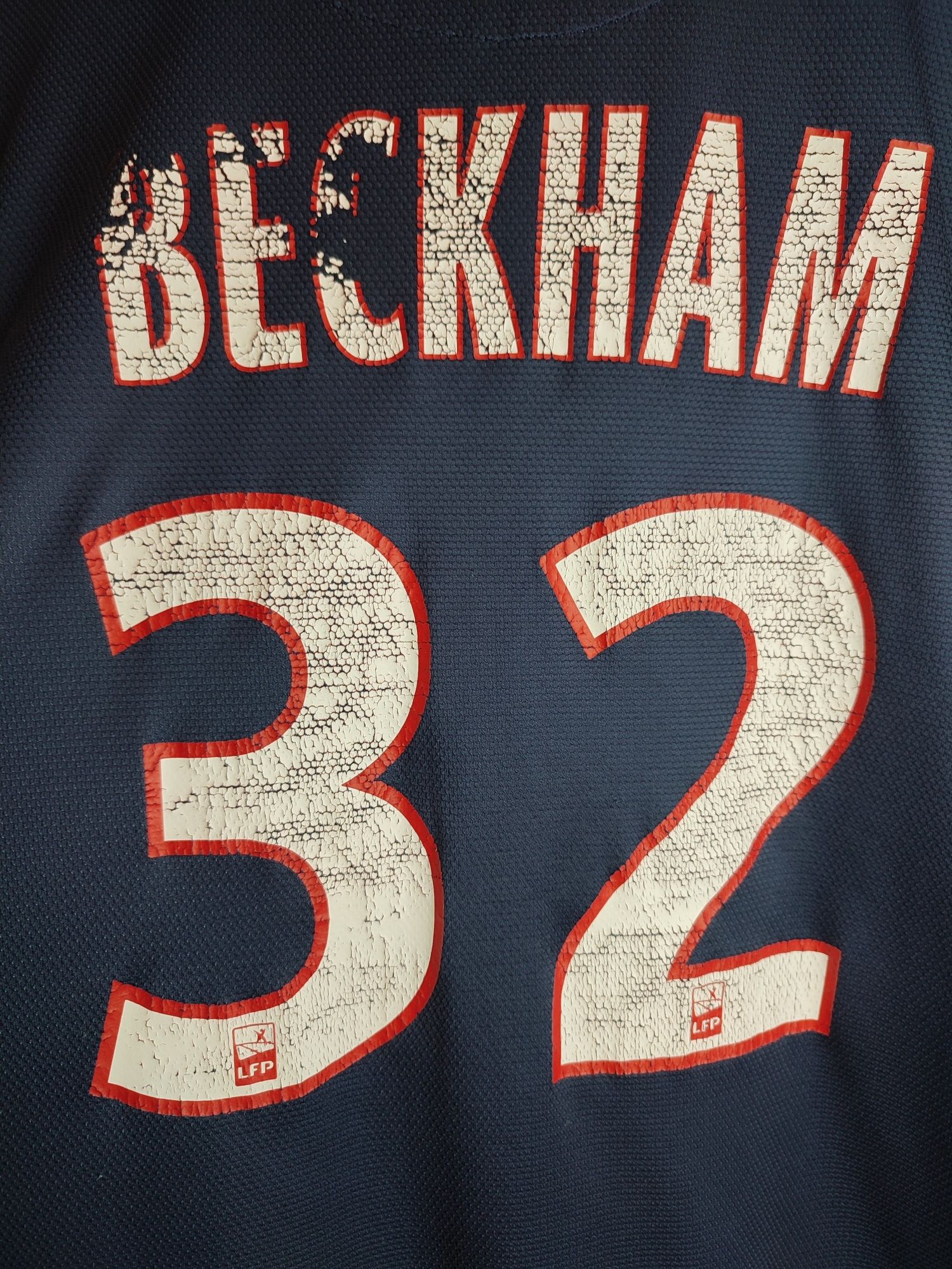 Оригинал футбольное джерси футболка Nike PSG 2012/13 Beckham