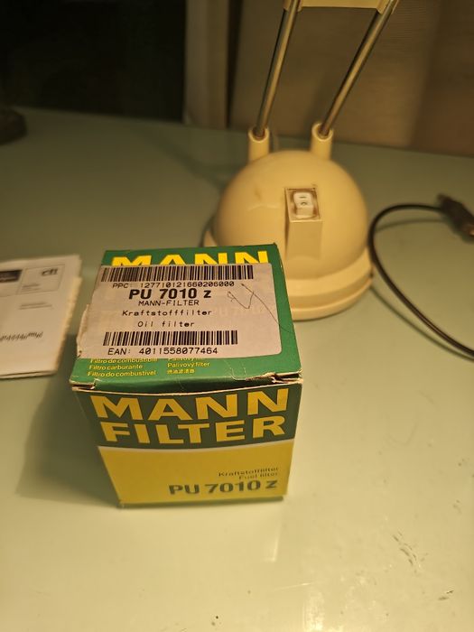 Filtro do Oleo Mann PU 7010 z (Citroen, Ford, Opel, Peugeot, Toyota)