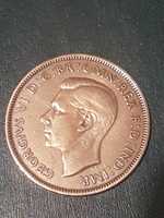 1 grosza brytyjskiego z 1947 r. - George VI
