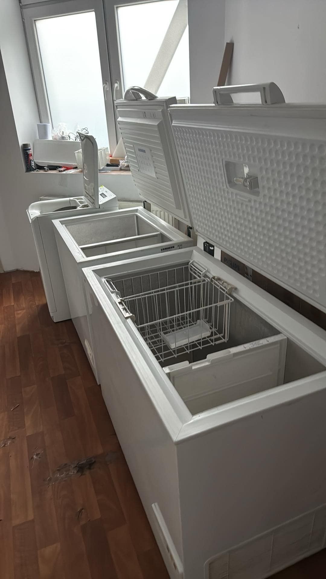 Zamrażarka skrzyniowa .lodówka zmywarka kuchenka