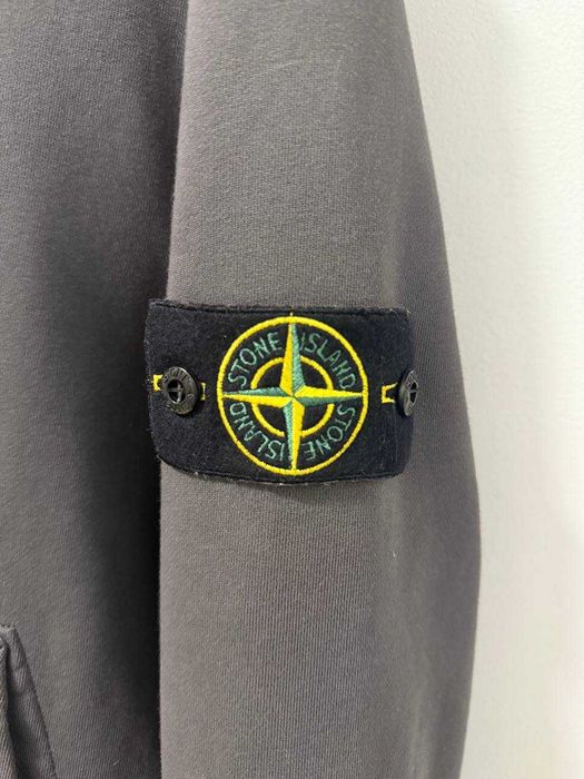 Stone Island Grey Hoodie Legit