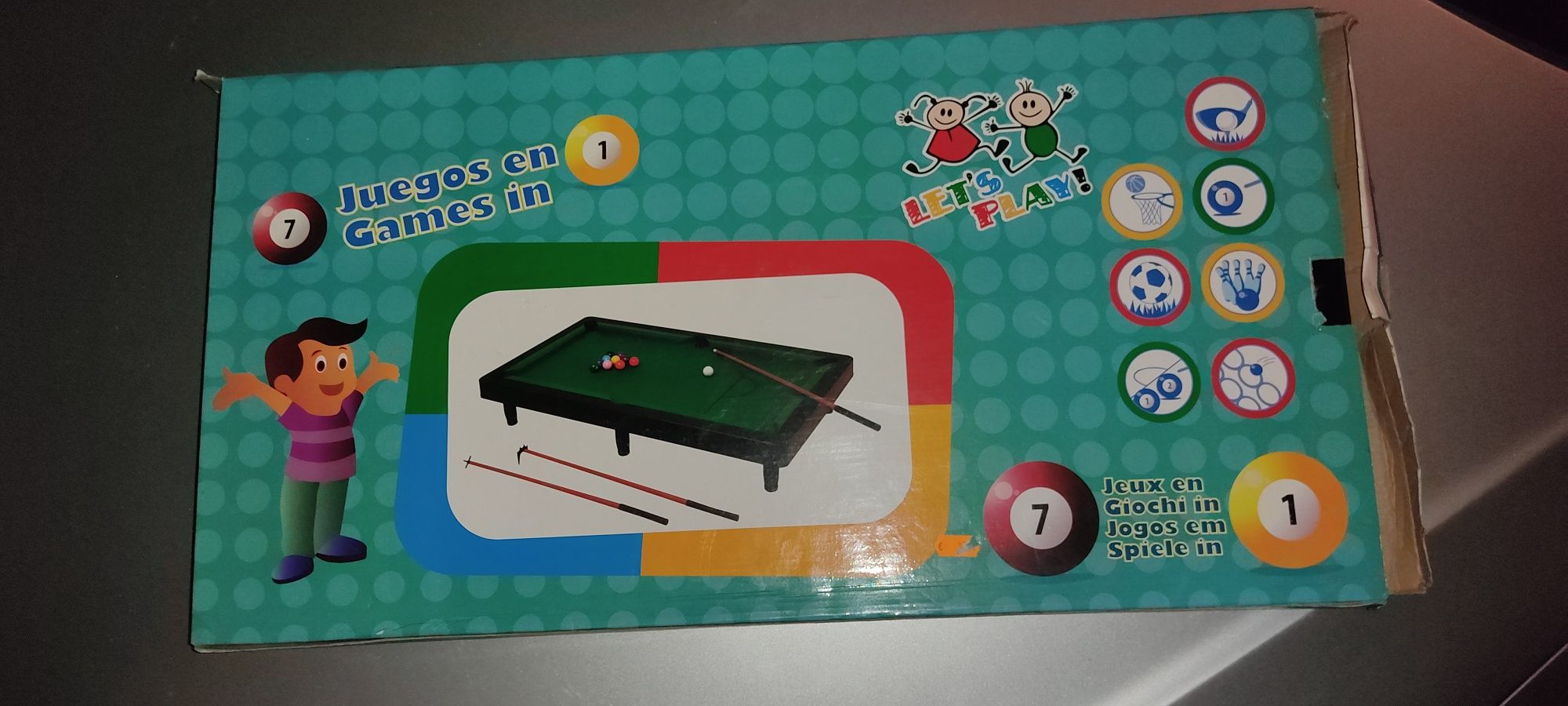 Bilhar pequeno novo