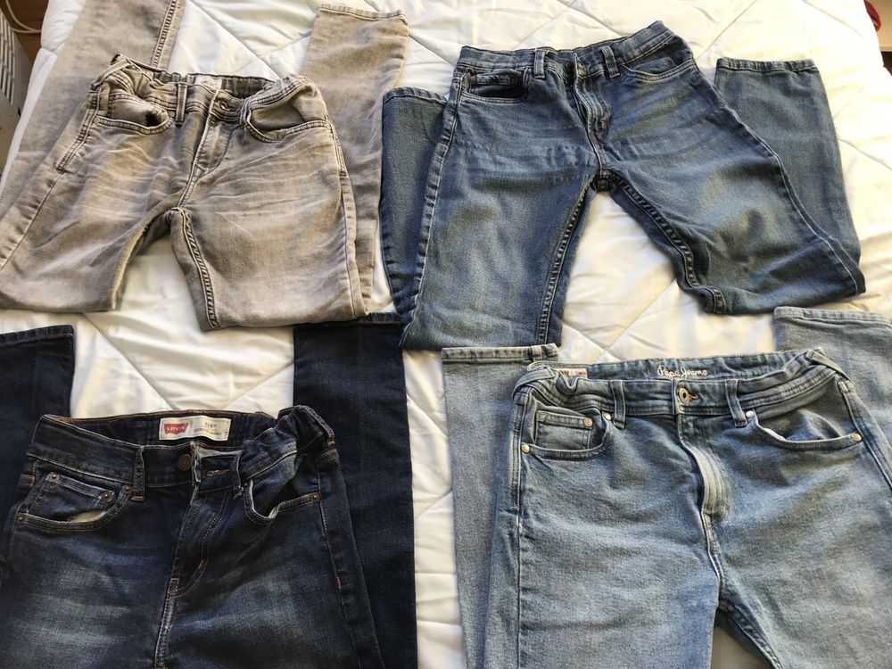 Roupa da marca Pepe Jeans e Levis e Tommy para rapaz