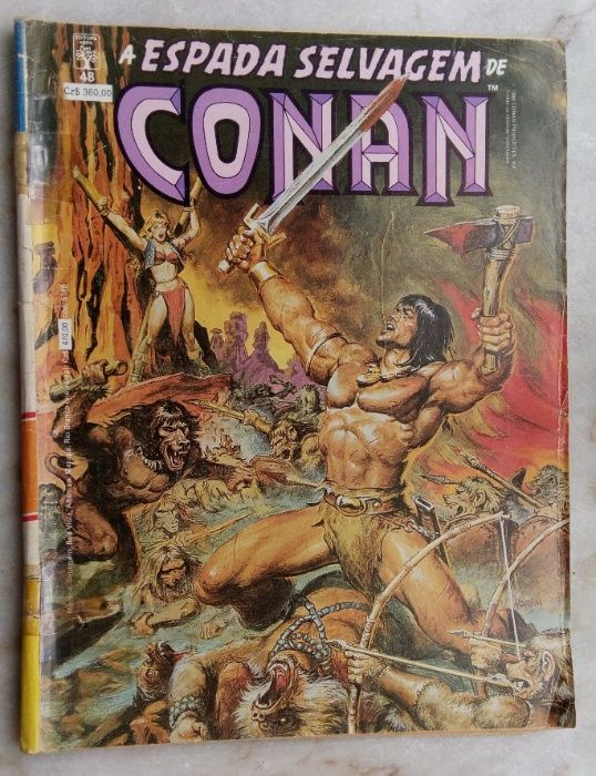 Revistas de banda desenhada - A espada selvagem de Conan