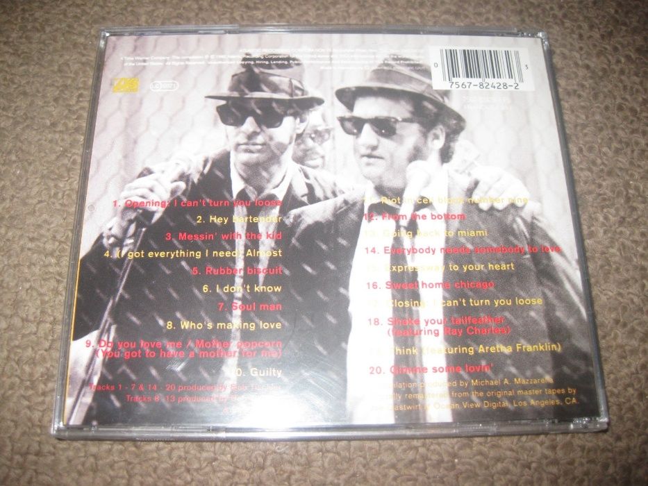 CD dos Blues Brothers "The Definitive Collection" Portes Grátis!