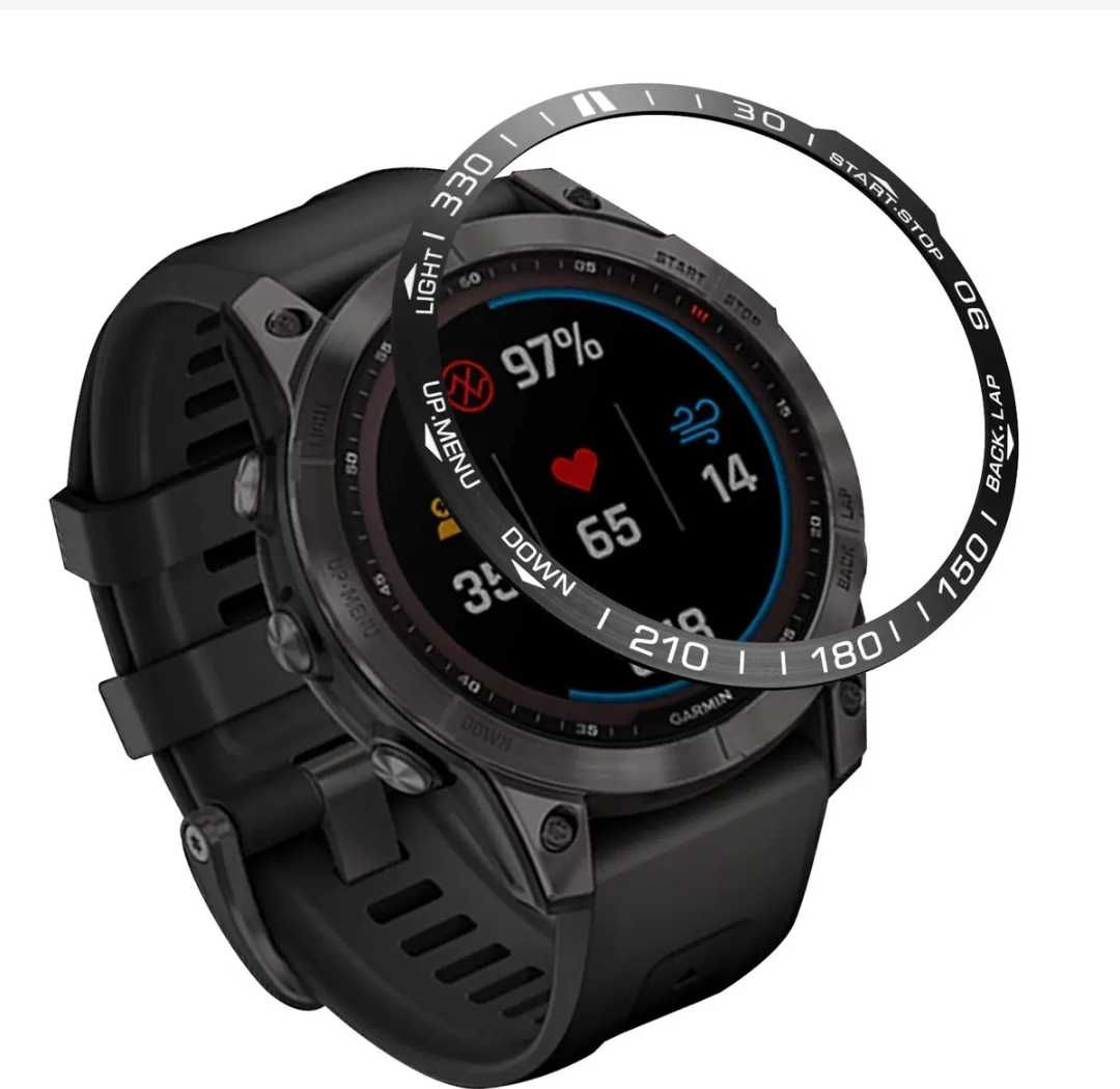 Garmin fenix 7x, Enduro 2 защита безеля часов,корпуса,стекло, заглушка