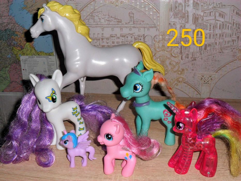 Пони наборы, оригинал и обычные, пони в домике