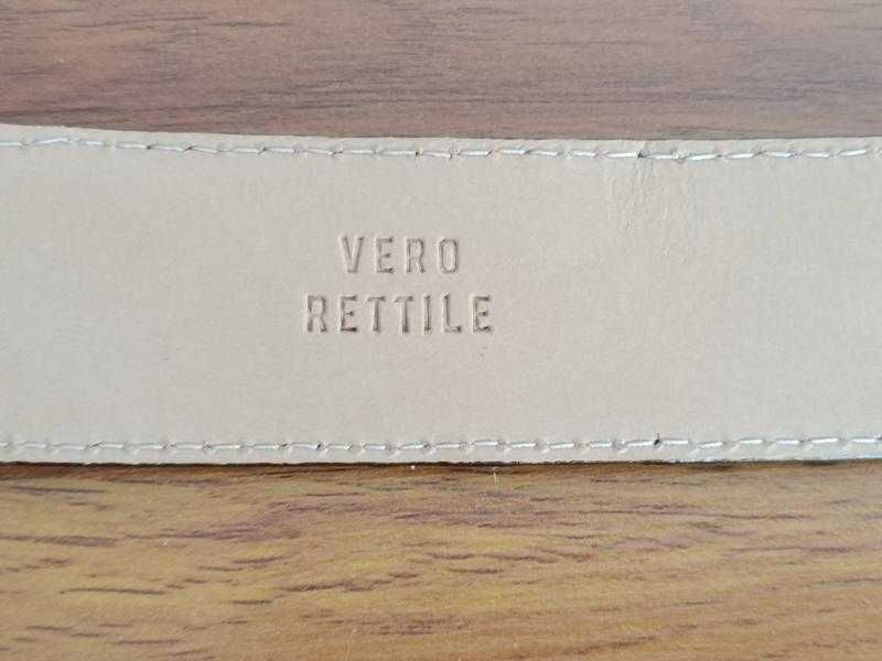 Фірмовий ремінь "Vero Rettile" (справжня рептилія) унісекс ідеал