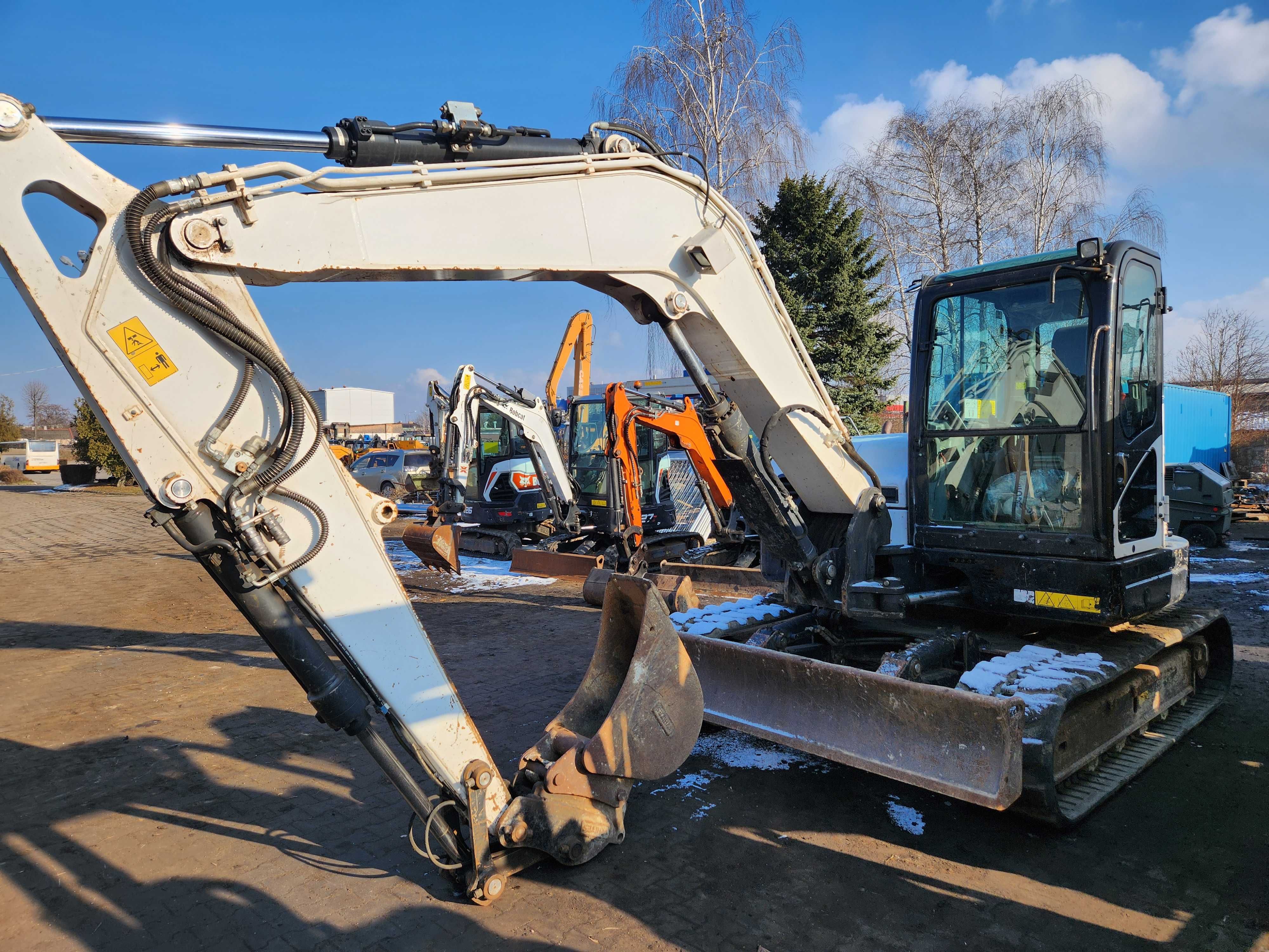bobcat e85 jcb caterpillar kubota takeuchi volvo kobelco atlas
