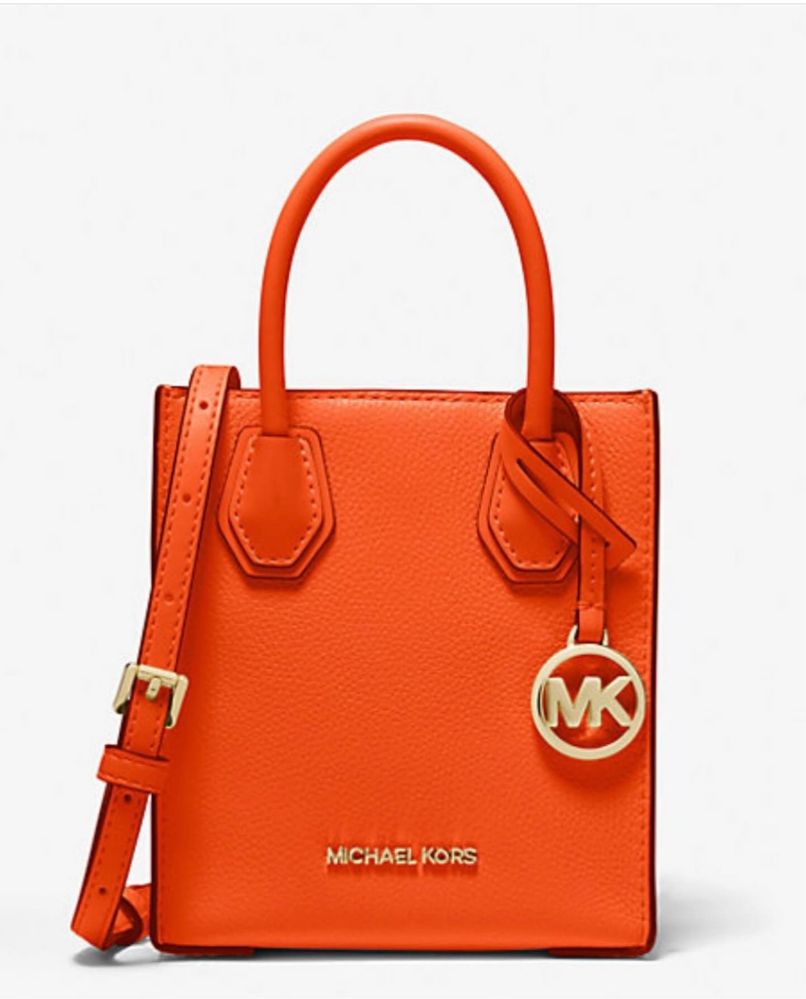 Сумка Michael Kors Mercer Extra Small помаранчева Майкл Корс