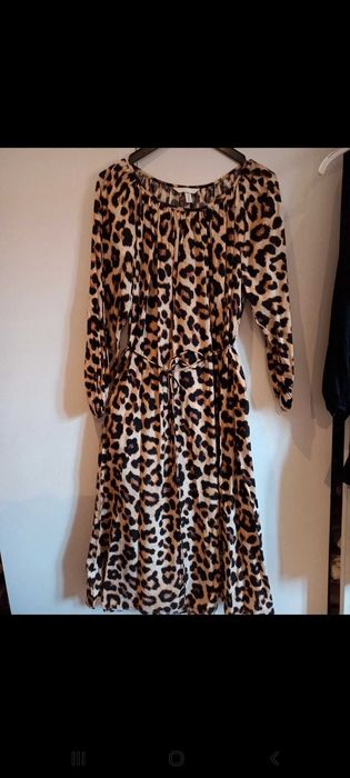 Vestido com padrão tigresa, S - H&M
