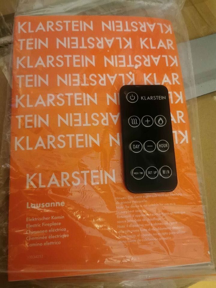 Klarstein Lausanne Luxe kominek elektryczny LED 40% ceny NOWY!