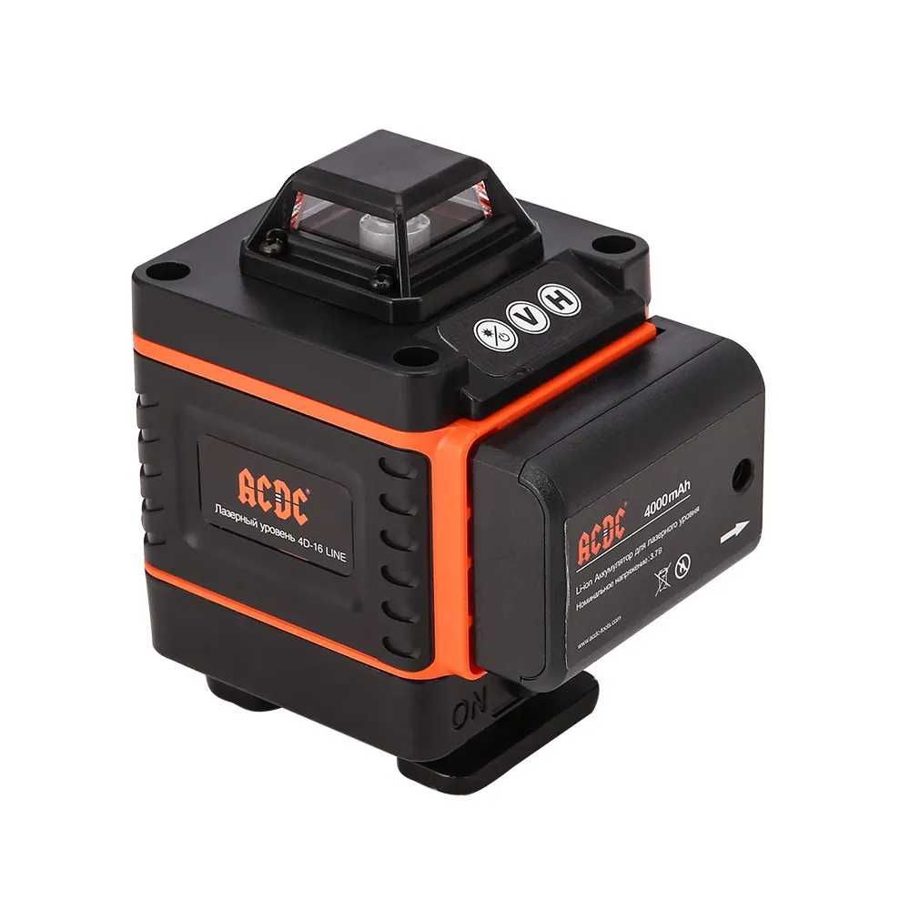Лазерний нівелір ACDC NL-4816G(4D, 16 променів, лазер – зелений, кейс)