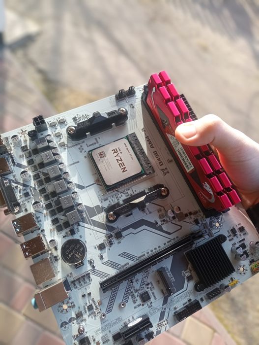 MACHINIST B450 | AM4 | DDR4 | M.2 NVMe (нова) | материнська плата