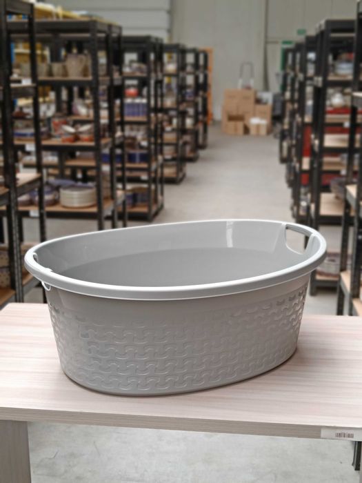 Miska na pranie / pojemnik plastikowy BRANQ Cotton 60 l - OUTLET