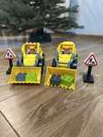 Lego duplo dwie ładowarki