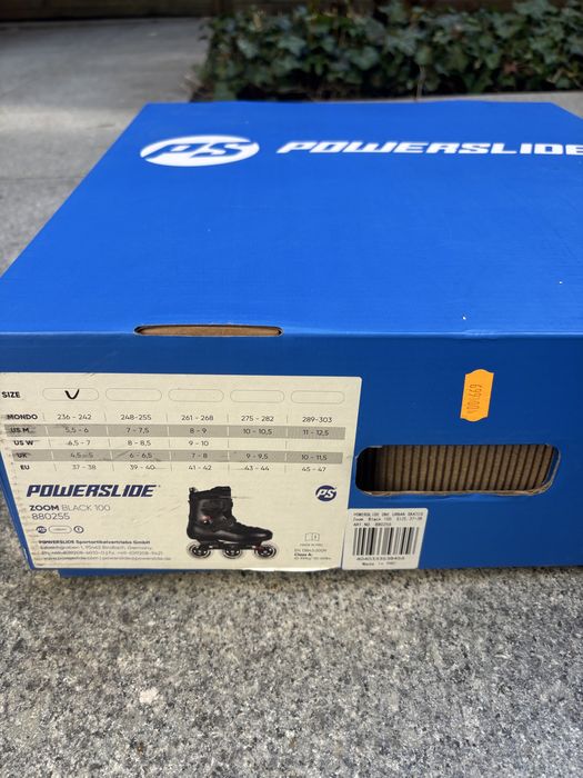 NOWE rolki Powerslide One Zoom 1000 czarne 37-38