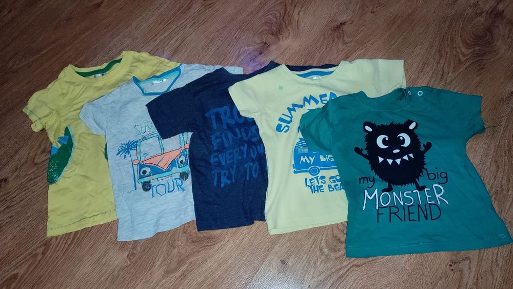 Paka ubrań dla chłopca rozmiar 80 - 86