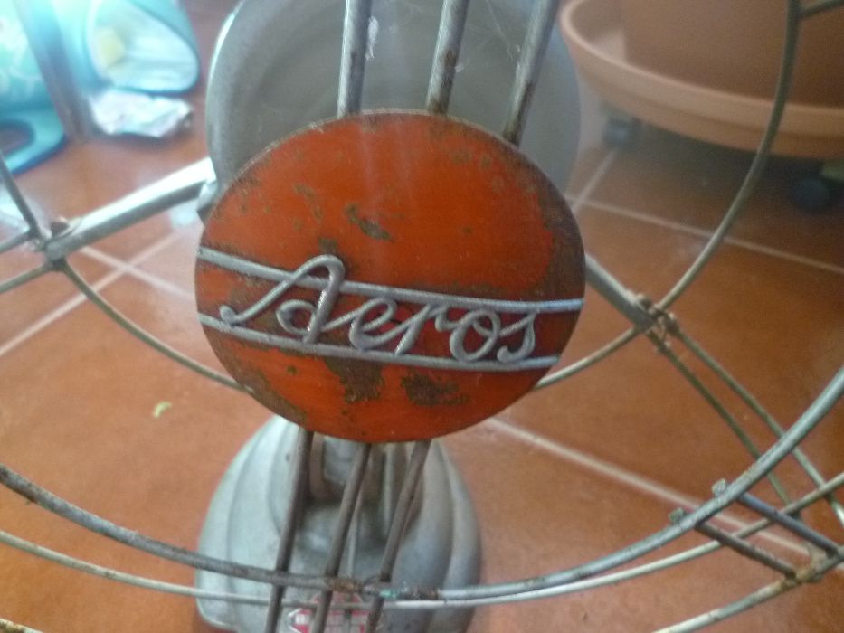 Ventoinha Aeros alemã dos anos 30, ainda em funcionamento. Original