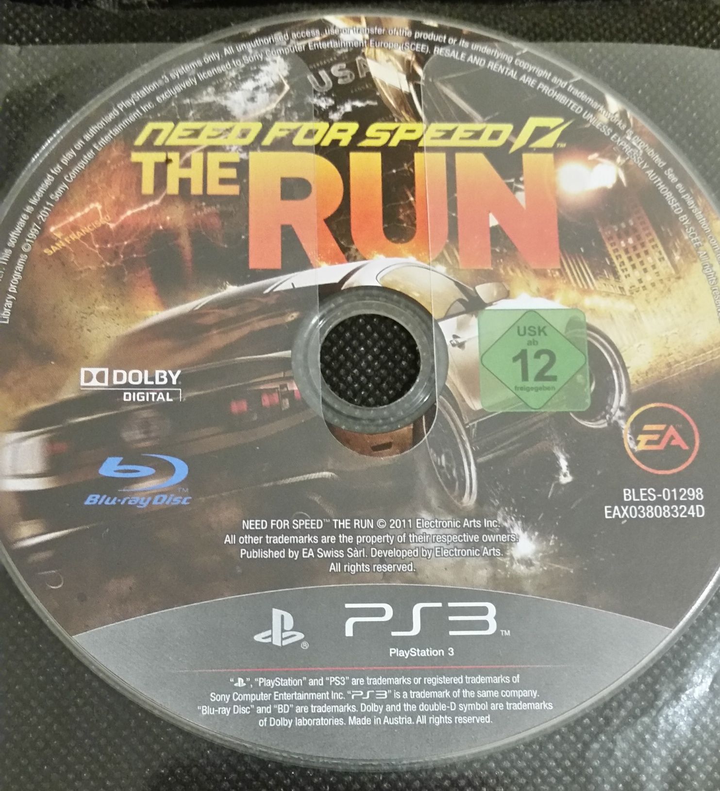Need for Speed The Run PS3 nielegalne wyścigi przez USA + multiplayer