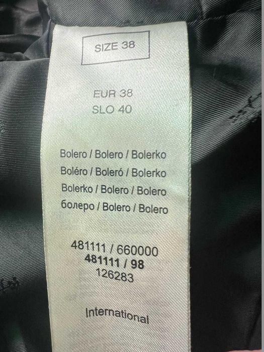 Болеро чорне Orsay розмір M жіночий короткий піджак