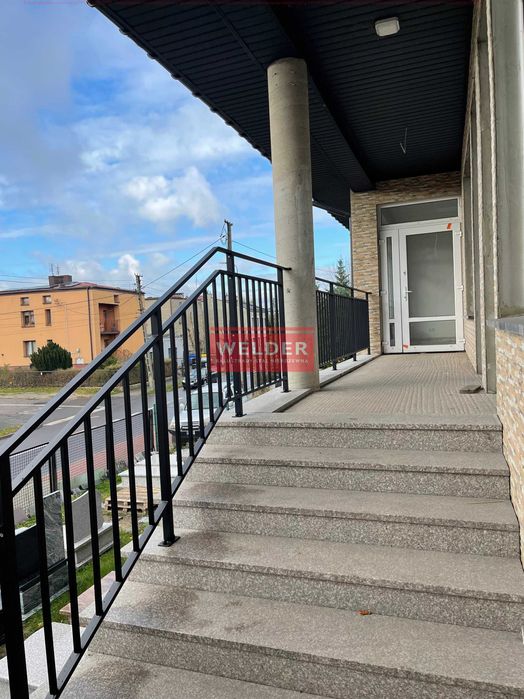 Balustrada Balkon Francuski Stal nierdzewna malowana Antracyt