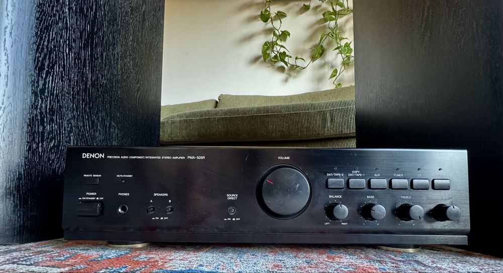 denon pma-525R amplituner + kolumny eltax symphony 8.2