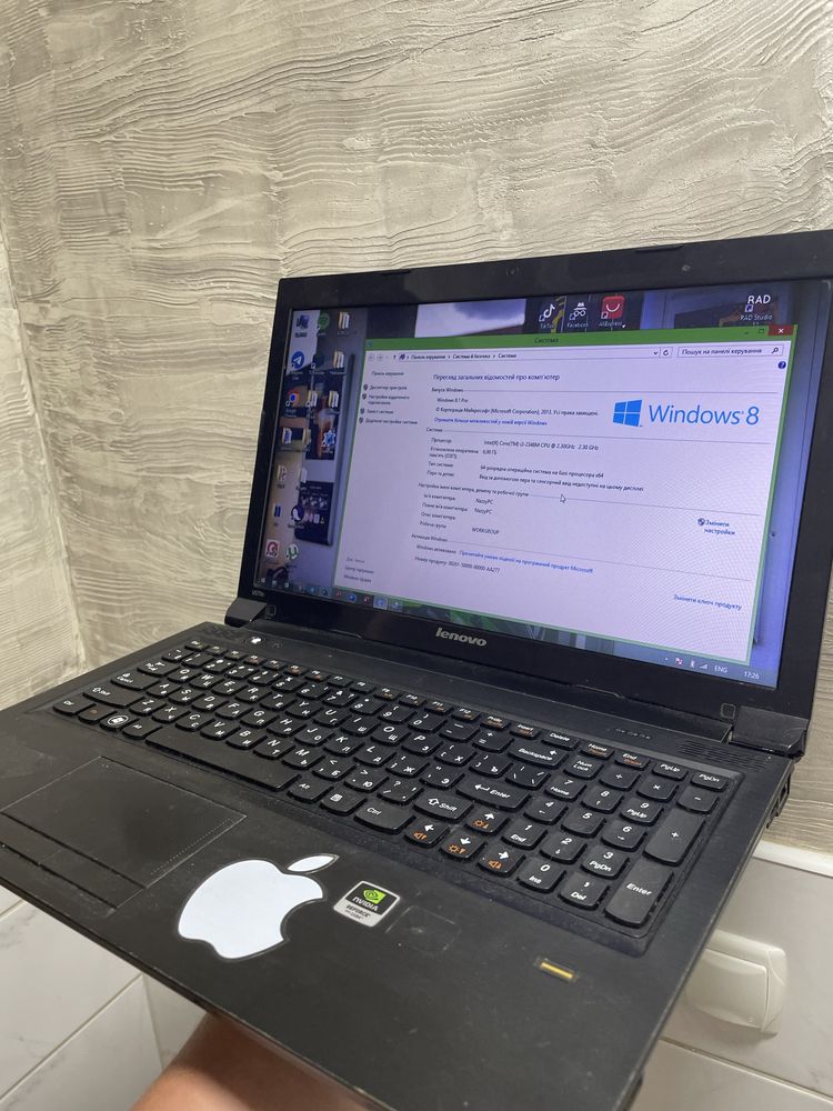 Ноутбук Lenovo V570c 6gb/i3-2348m 500gb в хорошому стані