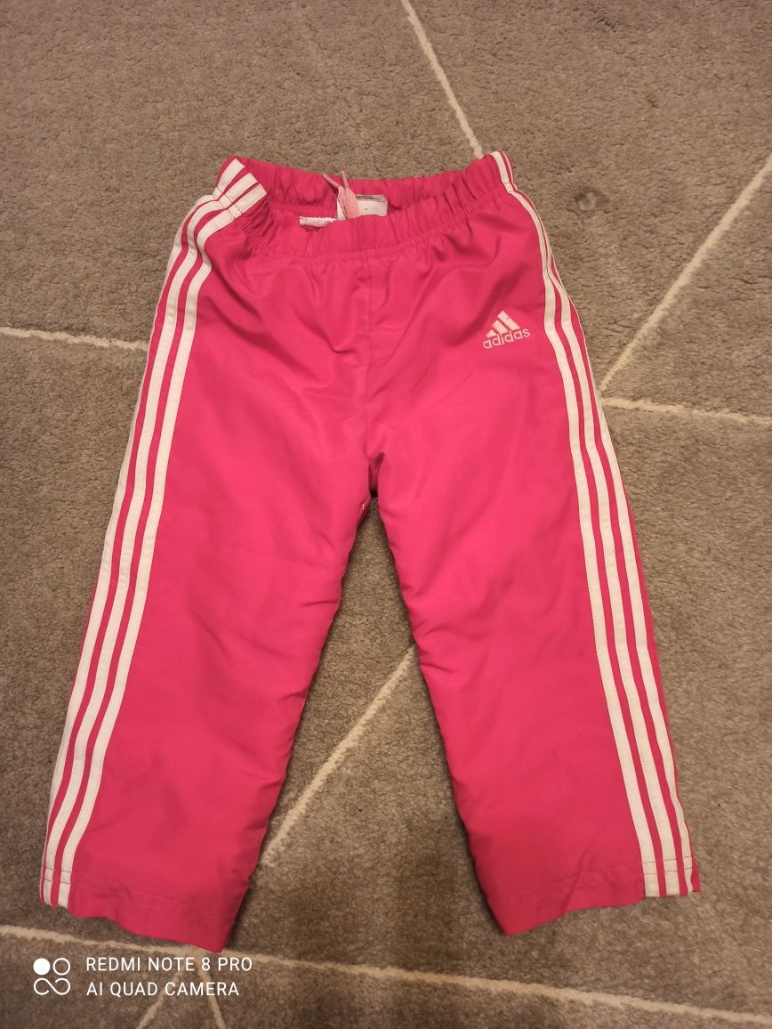 Spodnie ocieplane Adidas 1-2 lata