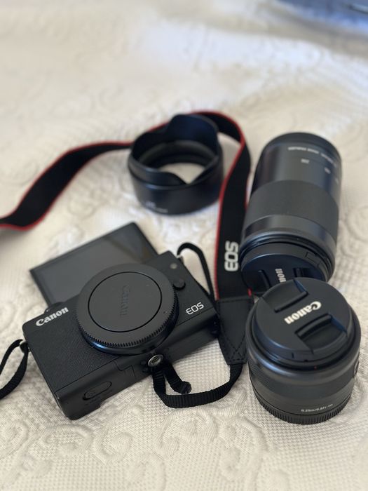 Canon M200 + Objetivas 15-45mm e 55-200mm