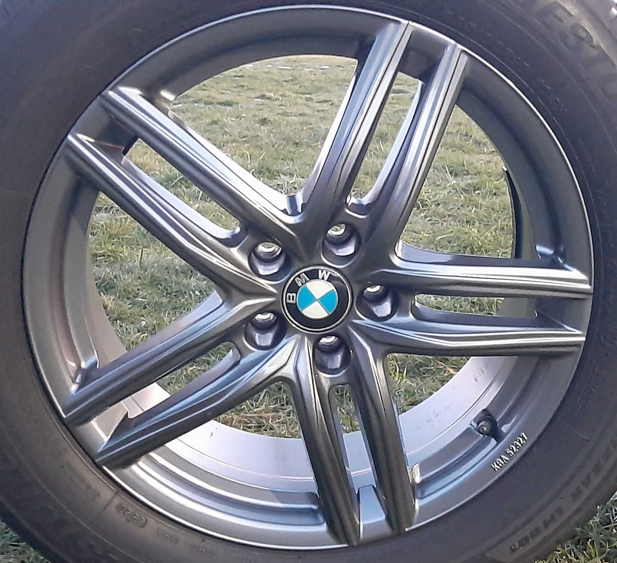 Alufelgi BMW 18" Ronal R65 CeriumGrey jak nowe VW Seat 5x112 ET30 koła