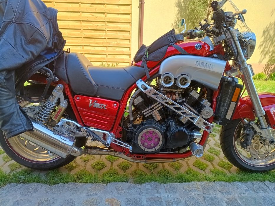 Tłumik 4x1 sportowy wydech komplet do Yamaha vmx v-max 1200 kolektory