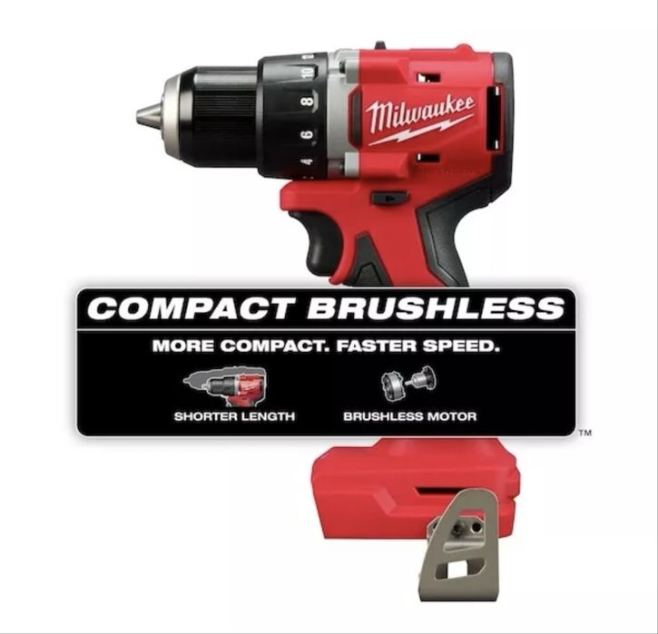 Акумуляторний дриль-шуруповерт MILWAUKEE 3601-20 M18