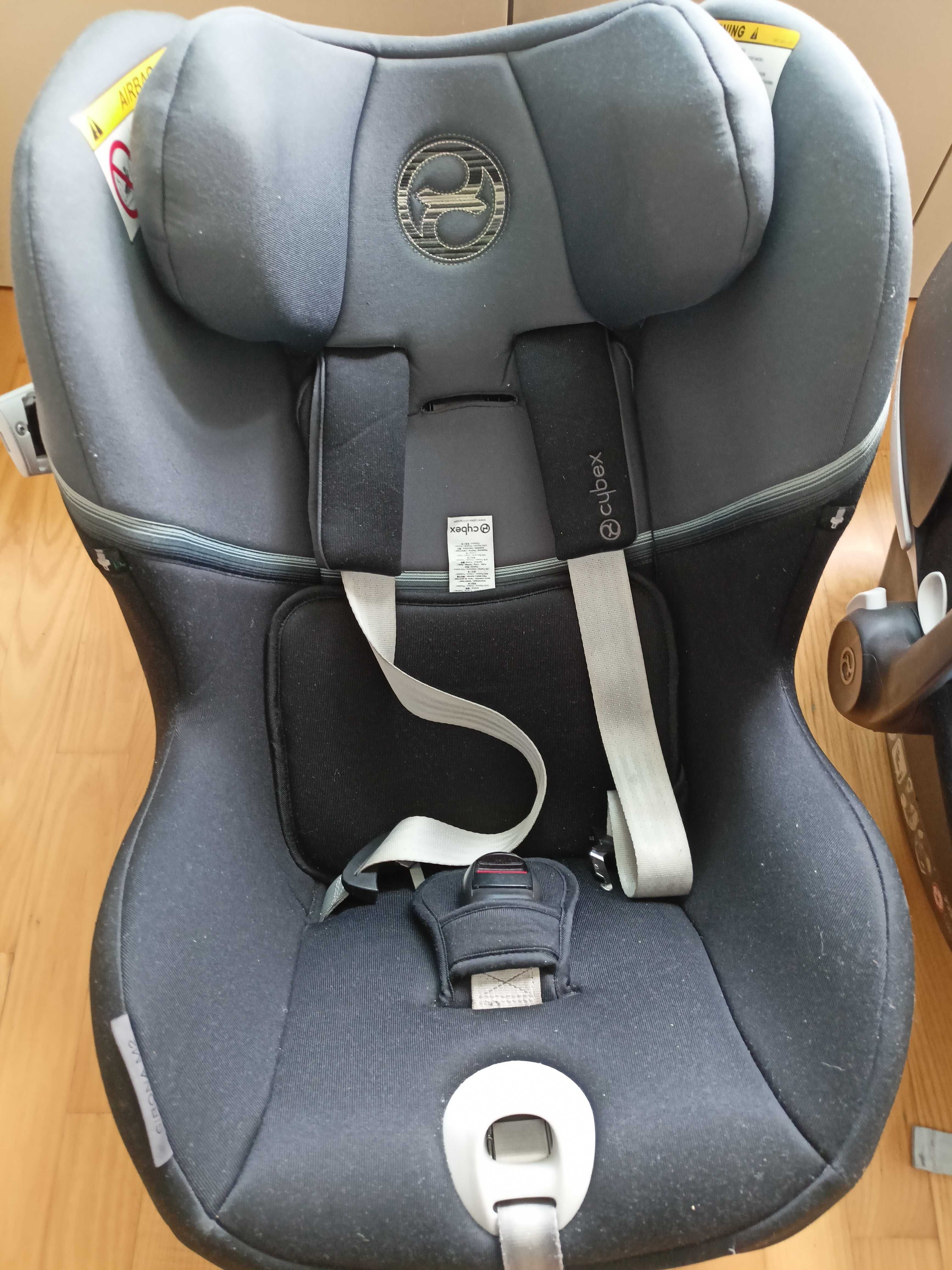 Foteliki Cybex Aton M i-size + Cybex Sirona M2 + baza