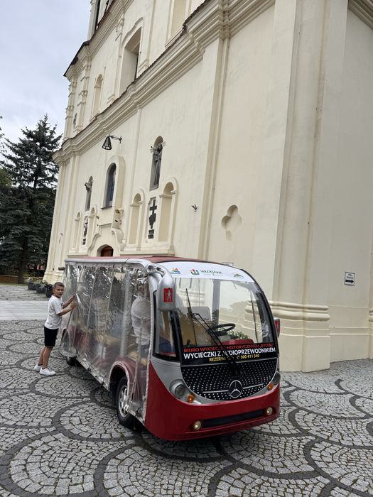 Melex pojazd wolnobiezny eletryczny turystyczny 14 osobowy