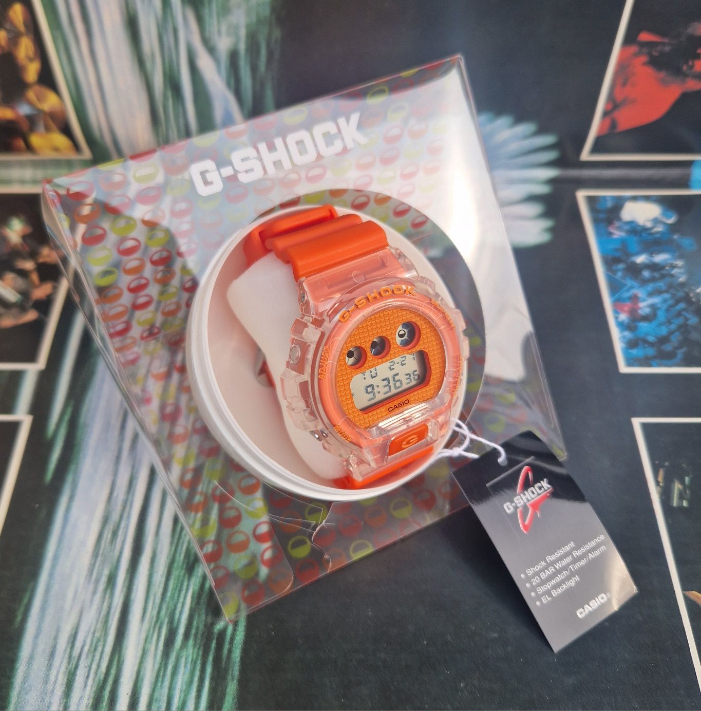 Nowy Zegarek G-SHOCK DW-6900GL-4ER  - Komplet