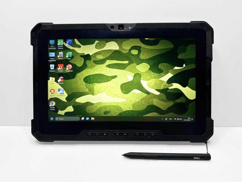 Захищений Dell 7220 Rugged Extreme, i5-8365U, 8Gb, 256Gb, FHD стилус