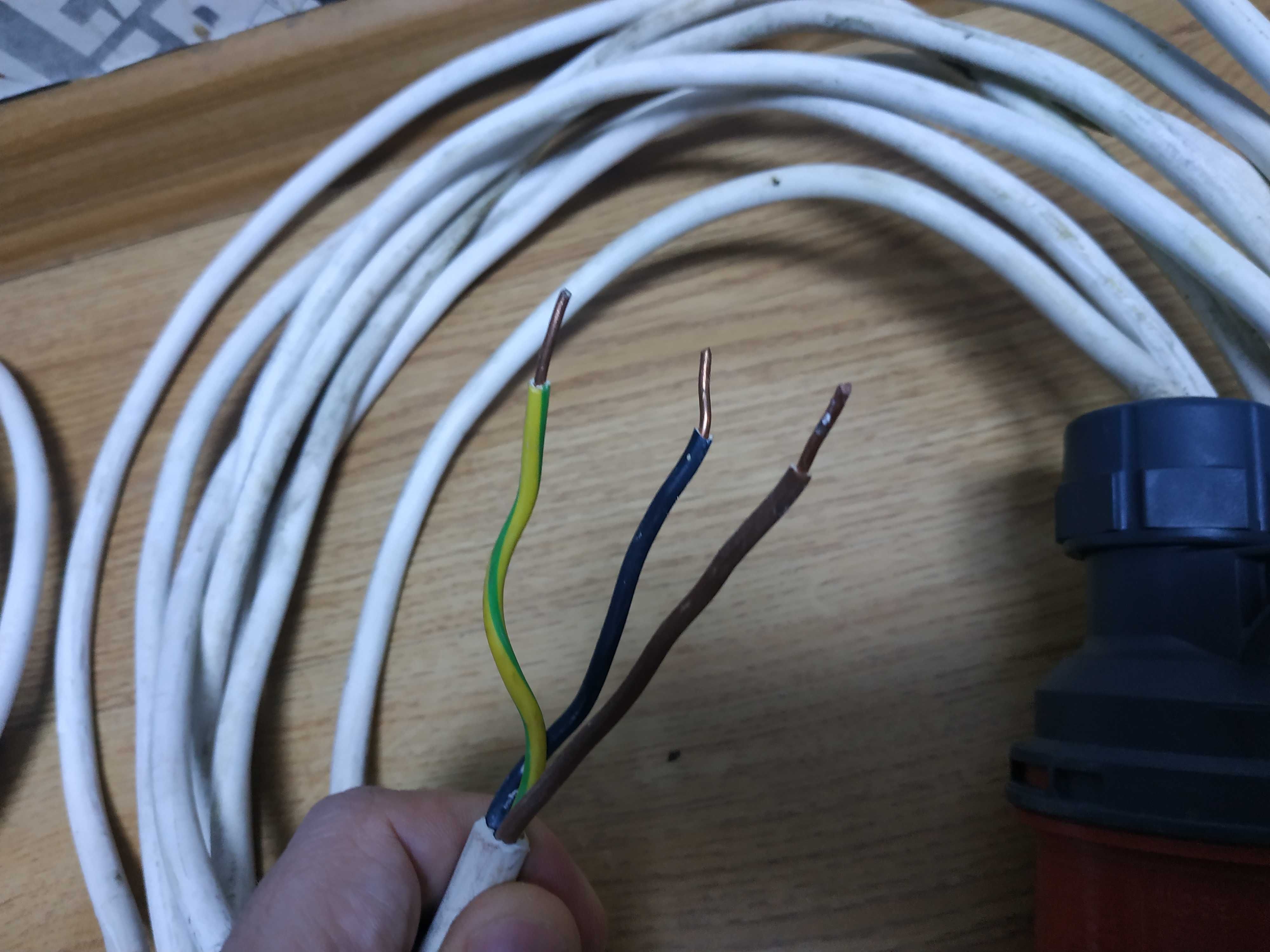 Przewód prądowy i kabel siłowy