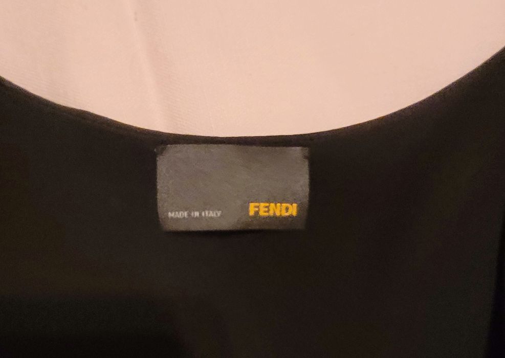 Платье чёрное от FENDI