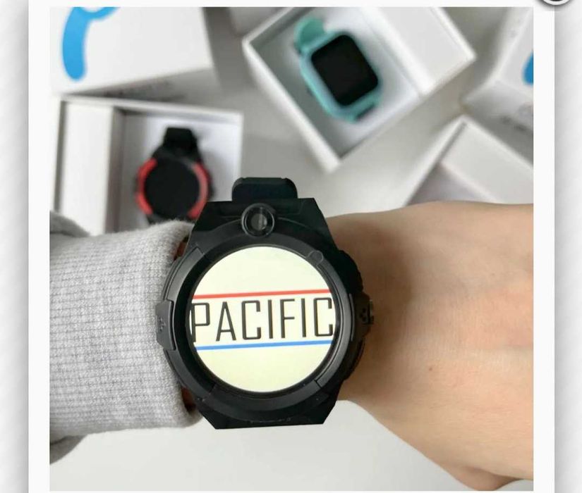 Smartwatch dla dziecka SIM GPS WIDEO ROZMOWY CZARNY PACIFIC 31-01