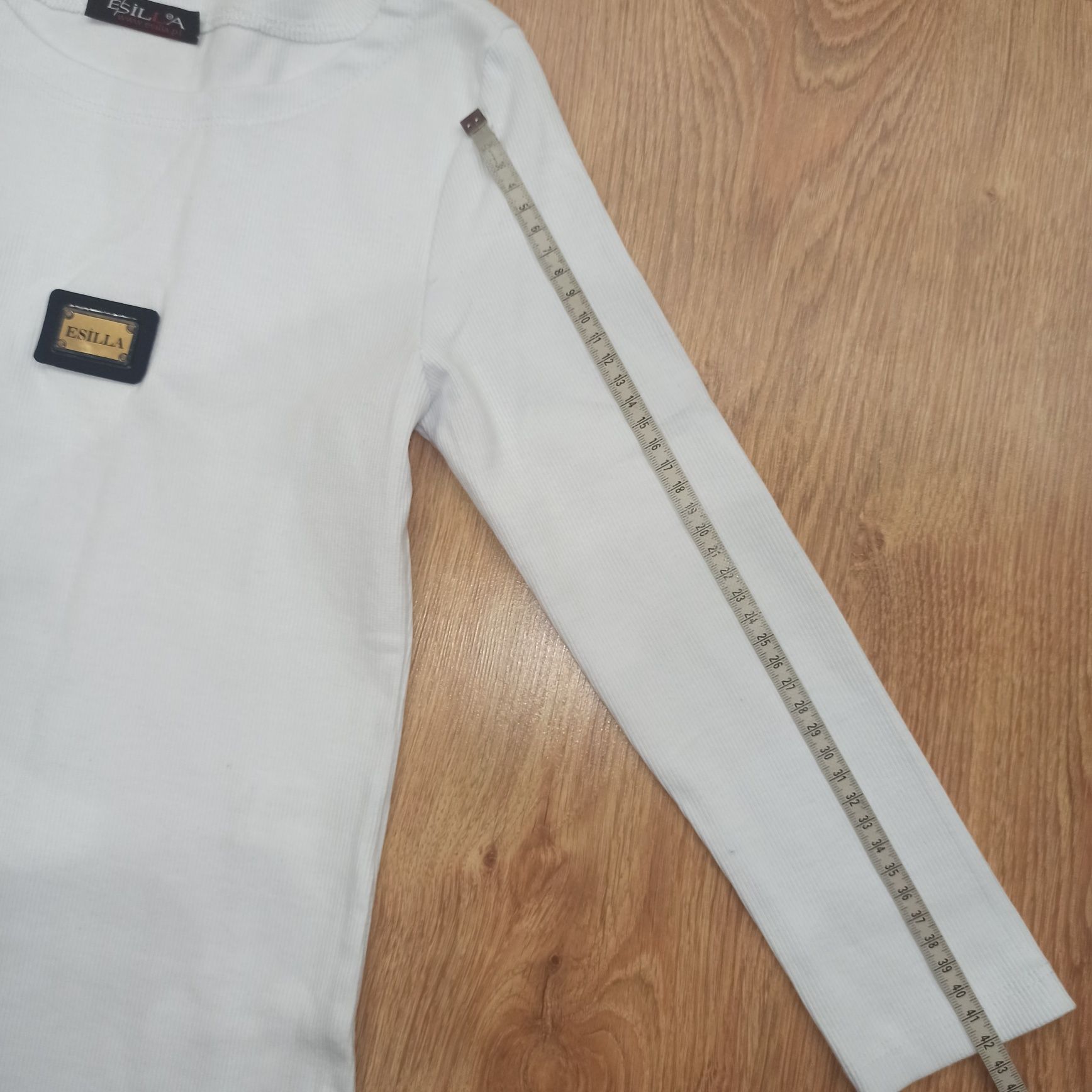 Biała bluzeczka/tunika dziewczęca Estila r.158