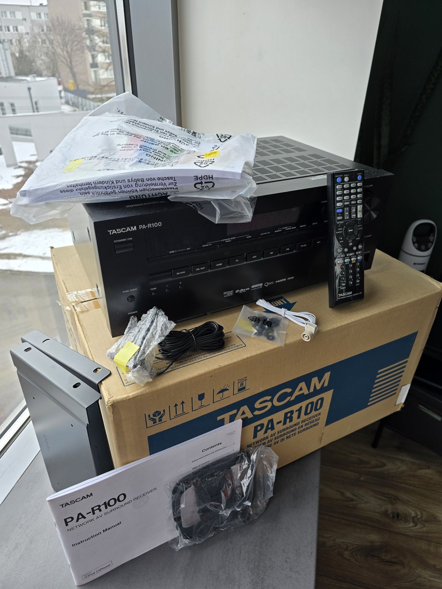 Amplituner Tascam PA R 100 super stan