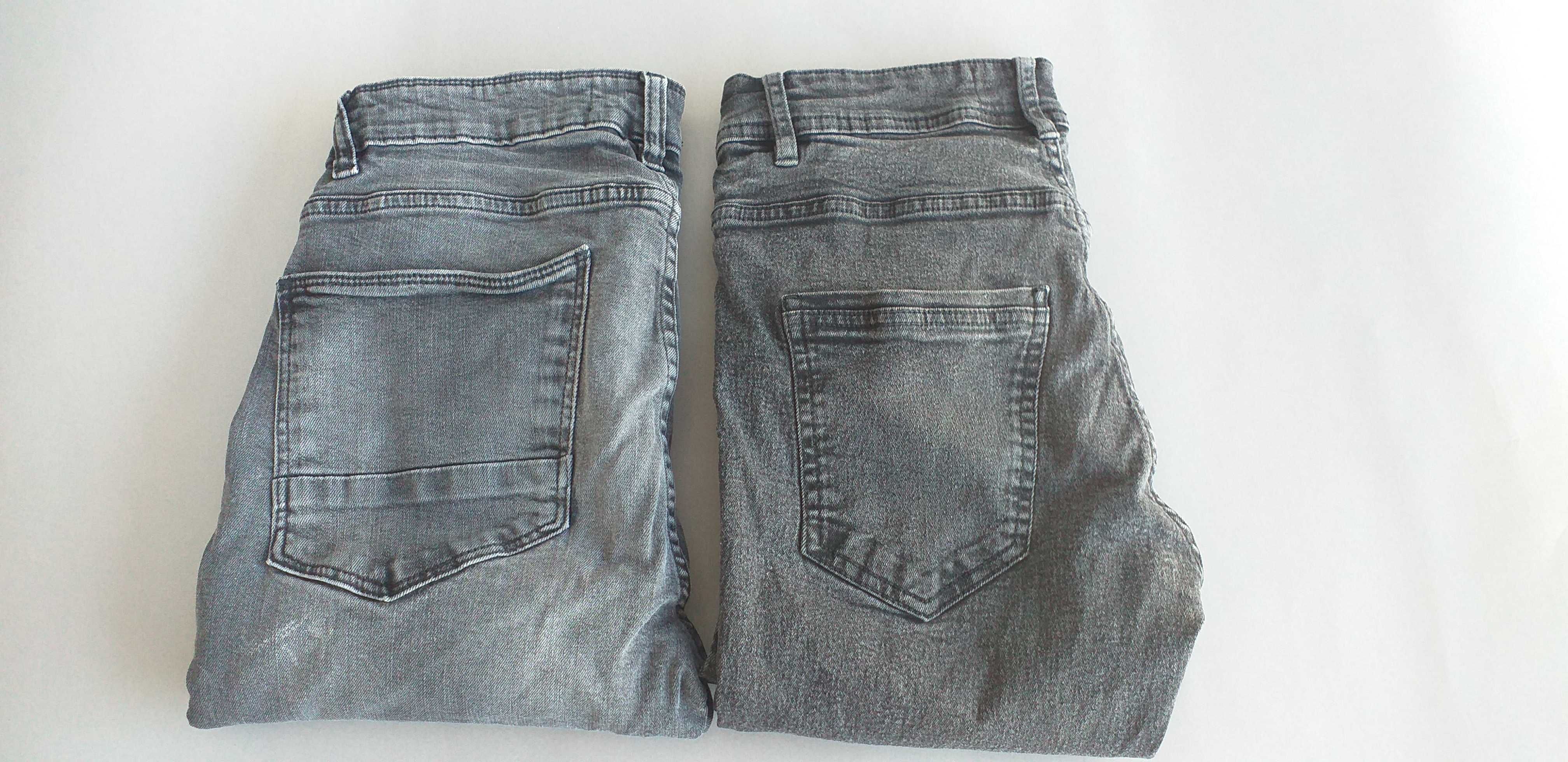 2 pary za 20 zł - Spodnie jeans House chłopięce 28/30 - czarne