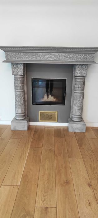 Zabudowa kominka, portal kominka