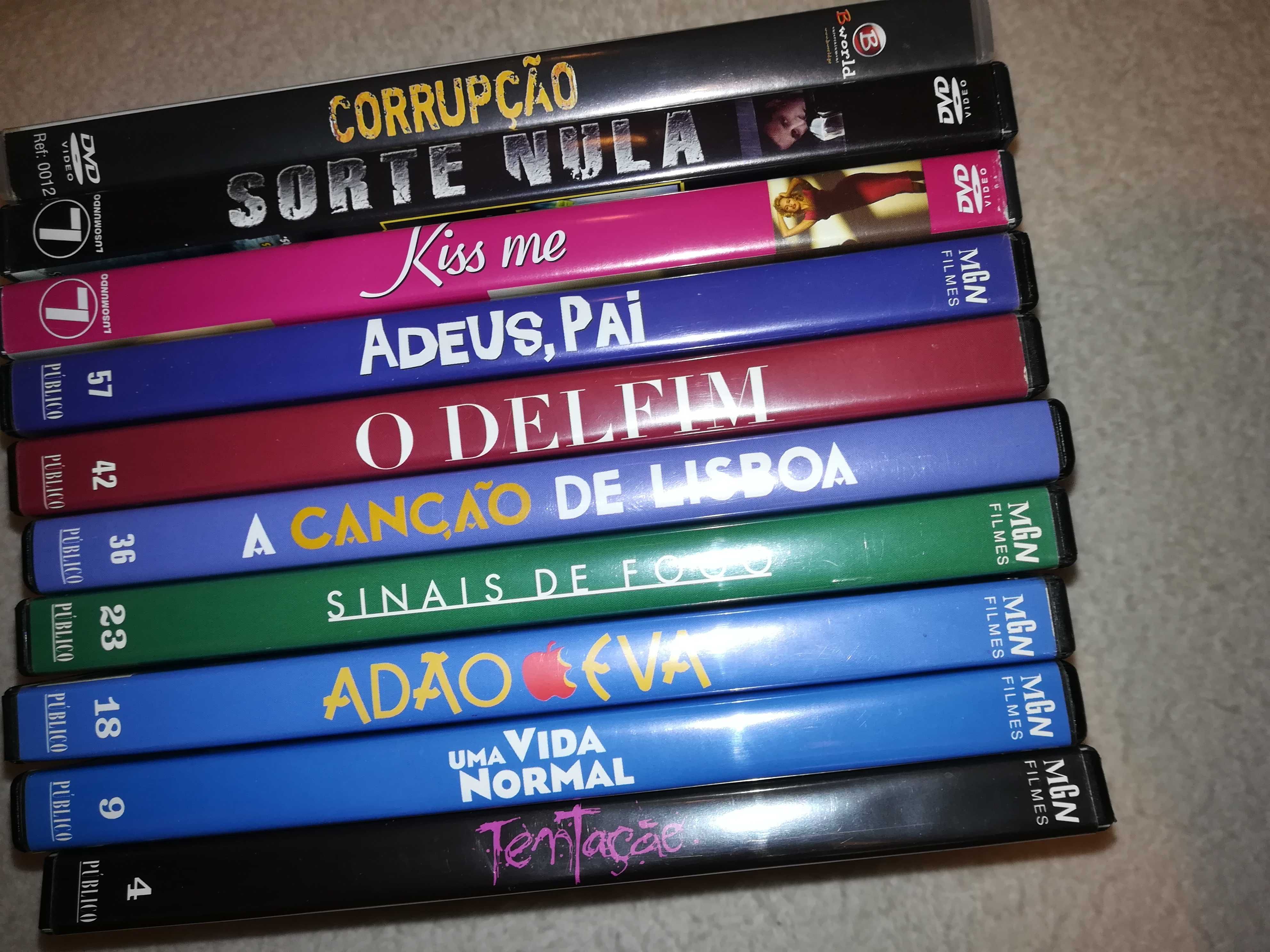 filmes portugueses (diversos dvds)