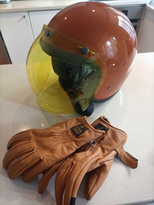 Capacete DMD Jet Vintage Rame - S