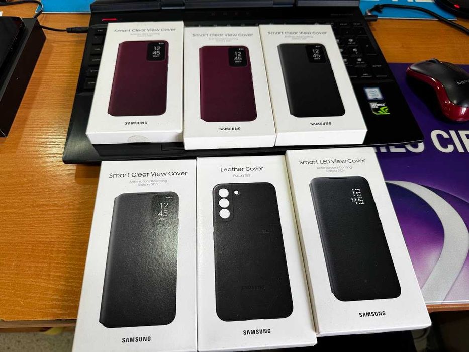 Oryginalne etui Smart CLEAR VIEW COVER Samsung GALAXY S22+ PLUS