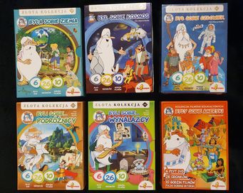 36xDVD NOWE Było sobie życie kosmos, człowiek,Ameryki,wynalazcy,UNIKAT