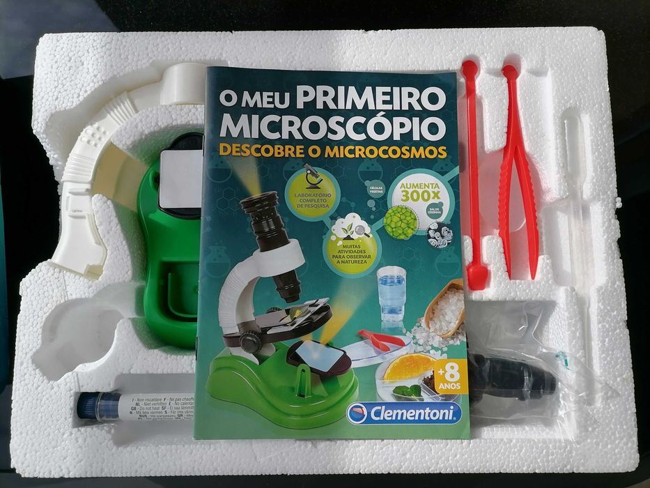 Jogo didático - microscópio