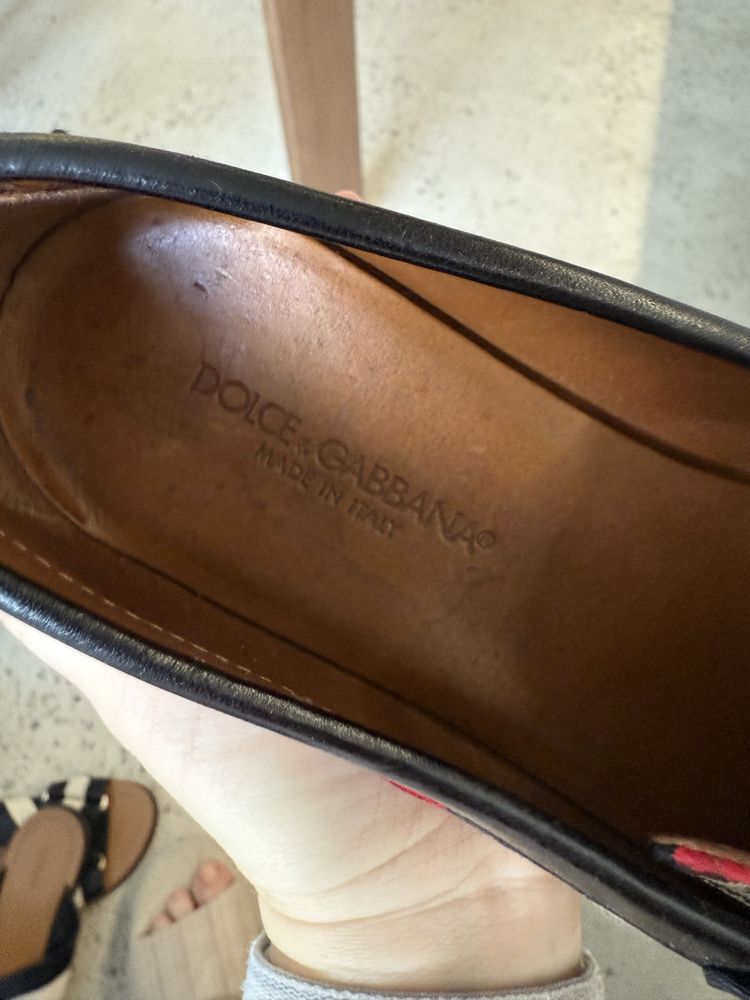 Мокасини Dolce Gabbana оригінал